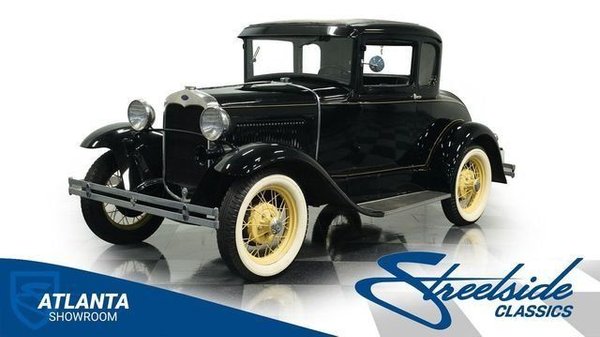 1930 Ford Model A 5 Window Rumble Seat Coupe  for Sale $17,995 