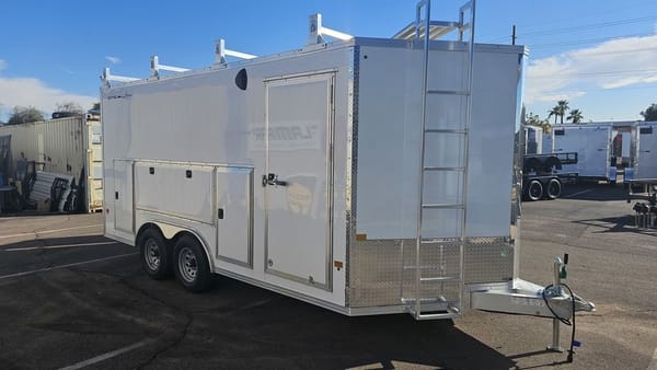 2024 Alcom Trailers  Stealth - All Aluminum with contractor  