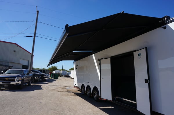 34FT Finished Out Race Trailer ST# 93239  for Sale $69,500 