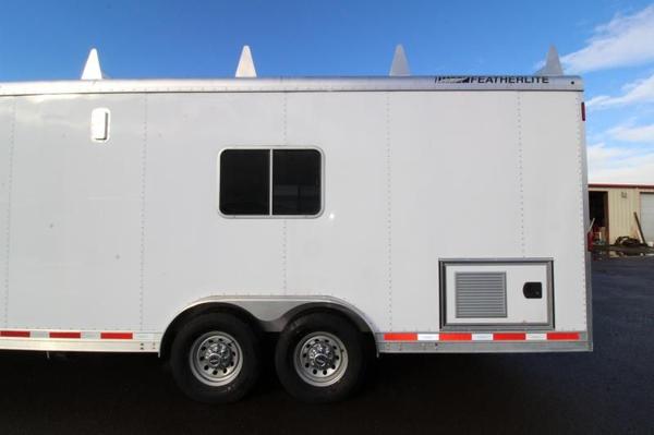 2014 Featherlite 4941 26' Custom Toy Hauler - All Aluminum - for Sale $26,995