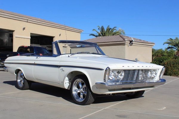 1963 PLYMOUTH FURY CONVERTIBLE 426 MAX WEDGE for Sale $52,000