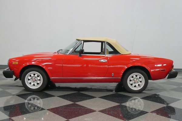 1982 Fiat Spider 2000 for Sale $16,995
