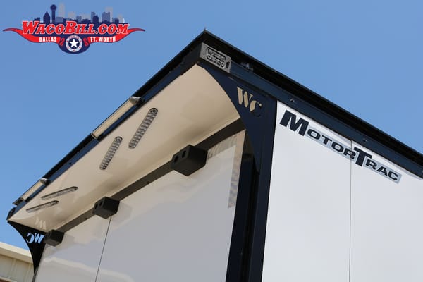 32' MotorTrac Turbo Package Race Trailer Wacobill.com 