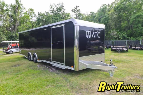 2024 8.5x28 ATC All Aluminum Race Trailer  
