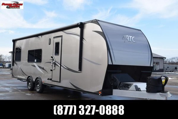 2021 ATC ALL ALUMINUM 8.5x29 TOY HAULER w/ FRONT BEDROOM for Sale $60,995