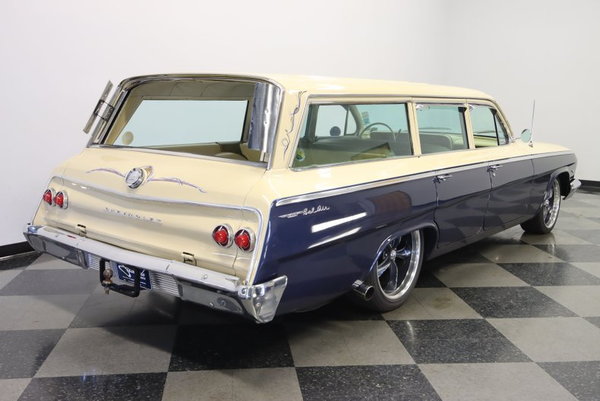 1962 Chevrolet Bel Air Restomod Wagon  for Sale $72,995 
