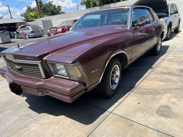 1979 Chevrolet Monte Carlo  for Sale $12,495 