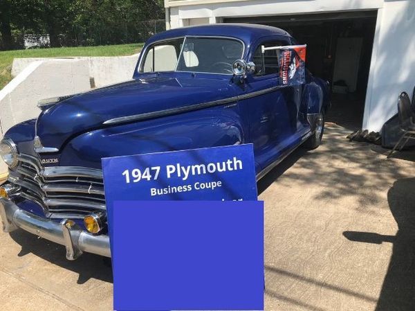 1947 Plymouth Business Coupe  for Sale $15,495 