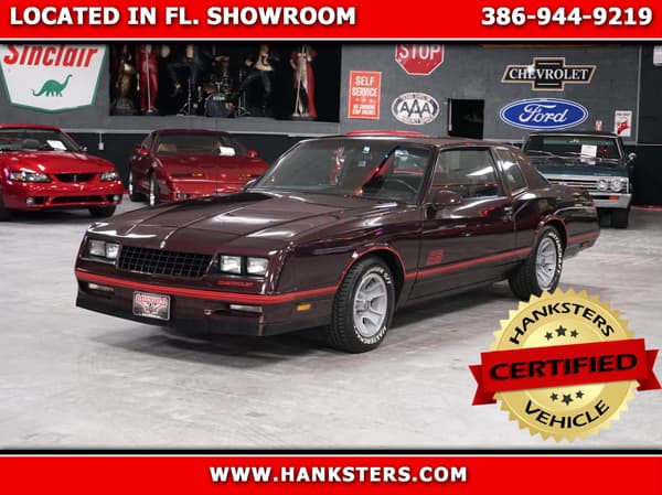1987 Chevrolet Monte Carlo  for Sale $25,900 