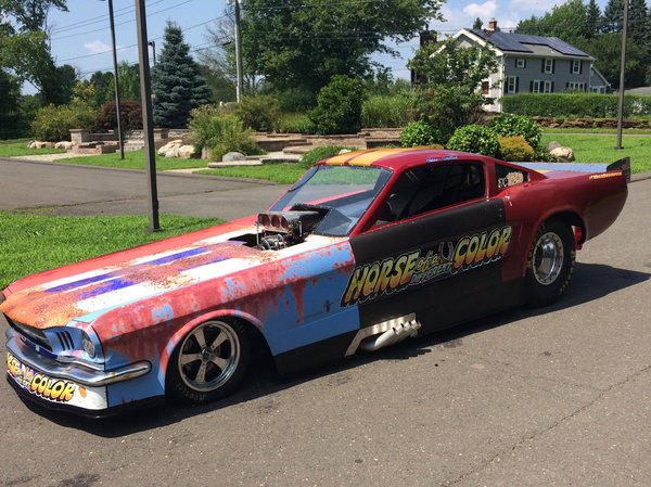 Ford mustang funny car