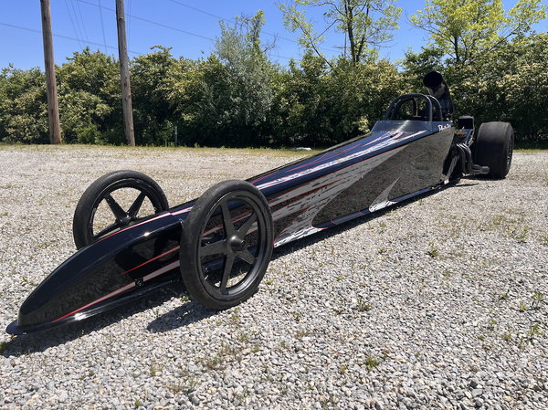 15 American Chrome Worx dragster 242” READY TO GO 