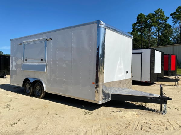 NEW 8.5X20TA Concession Trailer Finished Interior  for Sale $23,999 