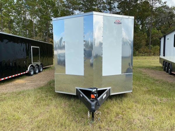🤩 NEW 8.5 x 36 TA White Enclosed Cargo Trailer  for Sale $15,695 