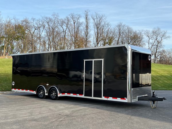 32' United X-Height Dirt Late Model Race Car Hauler Trailer