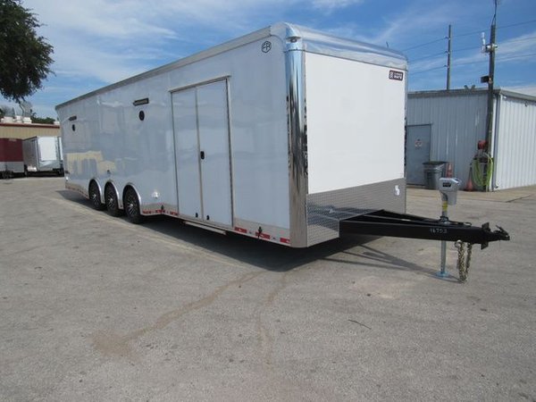 2026 Cargo Mate 8.5 x 32 Eliminator Race Trailer Spring Spec  for Sale $38,999 