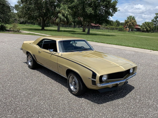 1969 Chevrolet Camaro Numbers Matching 350 V8  for Sale $54,900 