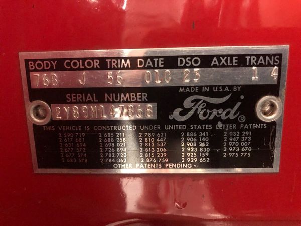 1962 Ford Thunderbird for Sale $69,950