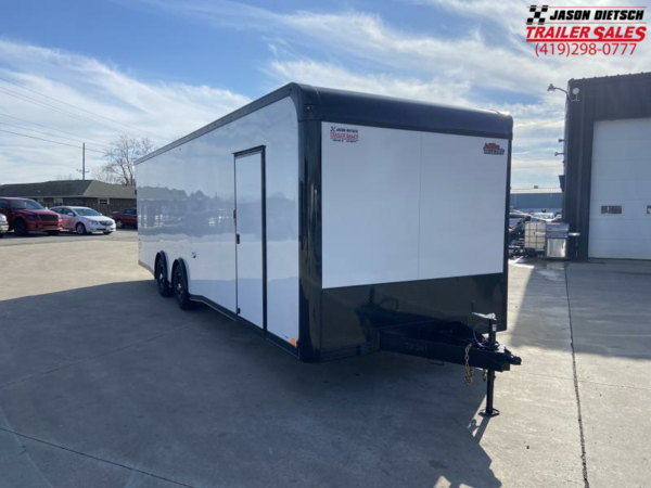 United 8.5x28 Racing Trailer  for Sale $23,995 