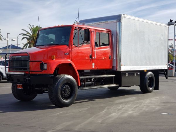 Freightliner 4x4 Quad Cab - automatic trans - low miles