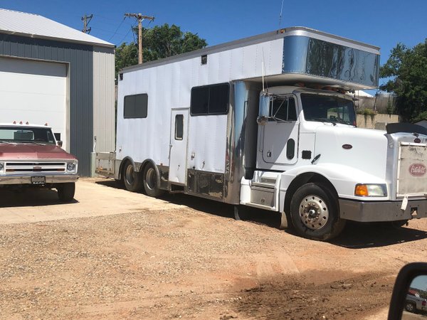 1991 Perterbuilt w 2 car stacker for Sale $85,000