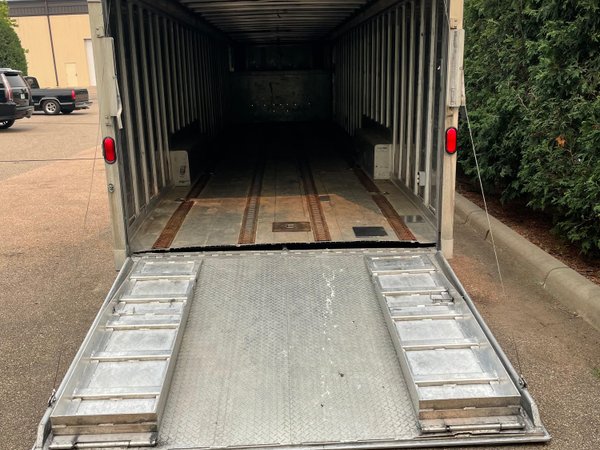 36ft Featherlite Aluminum Car Trailer - 2 Axel for Sale in LONG LAKE