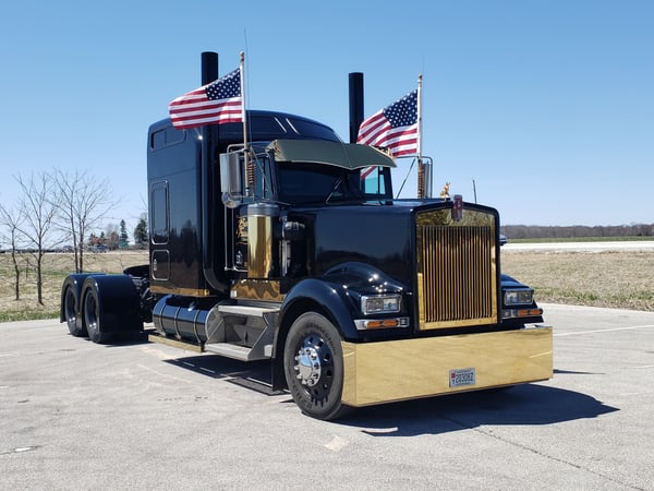 1995 Kenworth W900L  for Sale $115,000 
