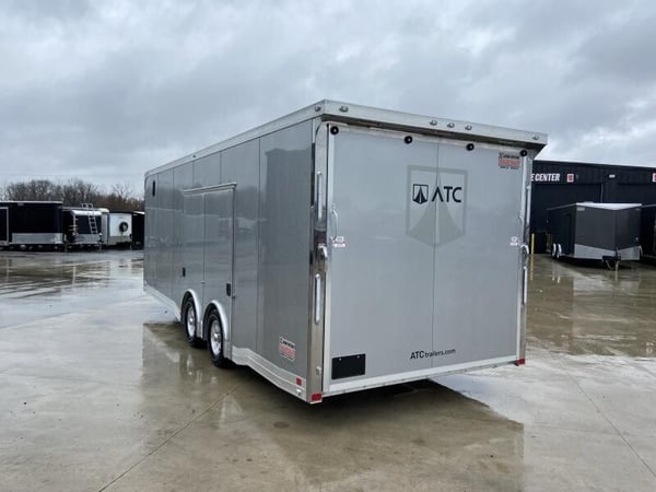 2022 ATC Quest Deluxe 8.5X24 Car/Race Trailer (Escape Door) 