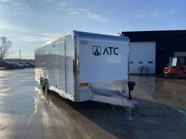2022 ATC 8.5X24 All Aluminum Race Trailer (Ad A/C and go) 