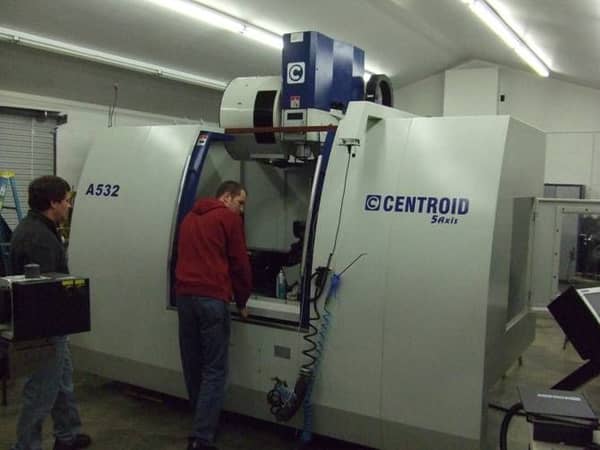 A532 Centroid 5 Axis Head Porting 
