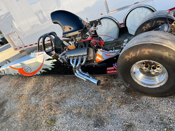 Pro-Fab swing arm dragster