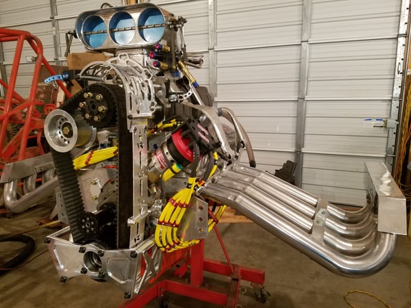 BBC,BLOWN ALKY,454 .030 OVER,GM STEEL CNC RACE PREPPED 4bolt  for Sale $22,500 
