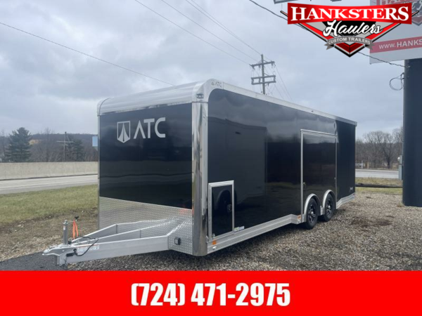 ATC 8.5X24 ROM-550 ALUMINUM ENCLOSED CAR TRAILER  for Sale $33,900 