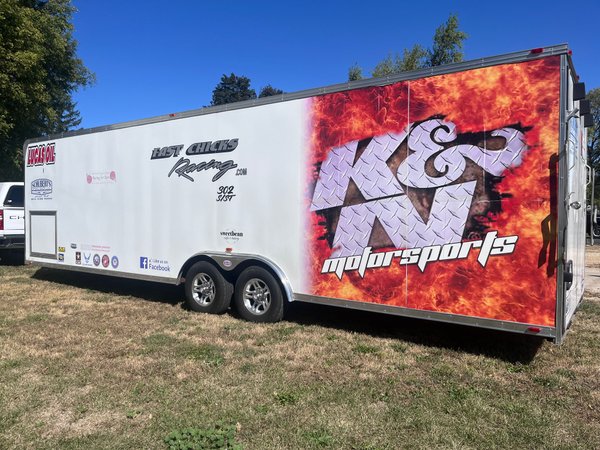 28’ 2015 Vintage Outlaw Series Enclosed Trailer