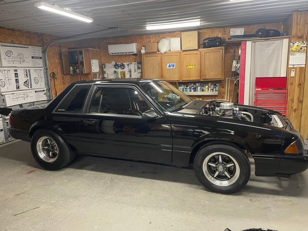 DRAG RACE MUSTANG FOXBODY (NEW BUILD) 