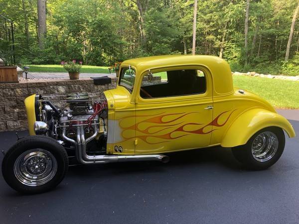 1933 CHEVY 3 WINDOW COUPE HOT ROD