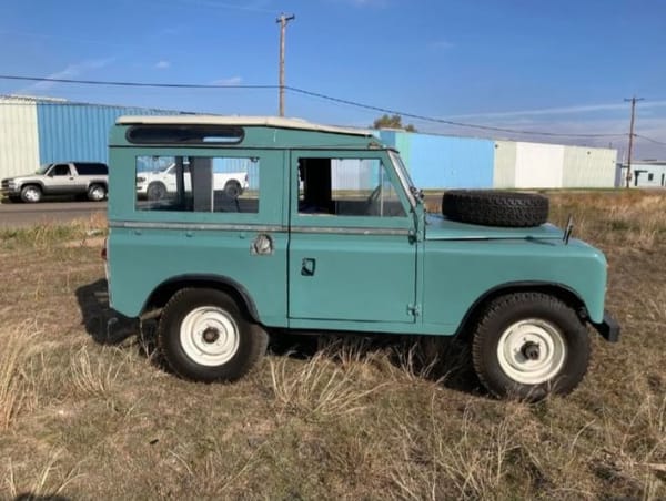 1970 Land Rover Series II  for Sale $28,495 