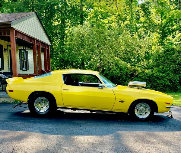 1972 Camaro Pro Street Big Tire Car, Built! w/ NOS System for Sale $32,000