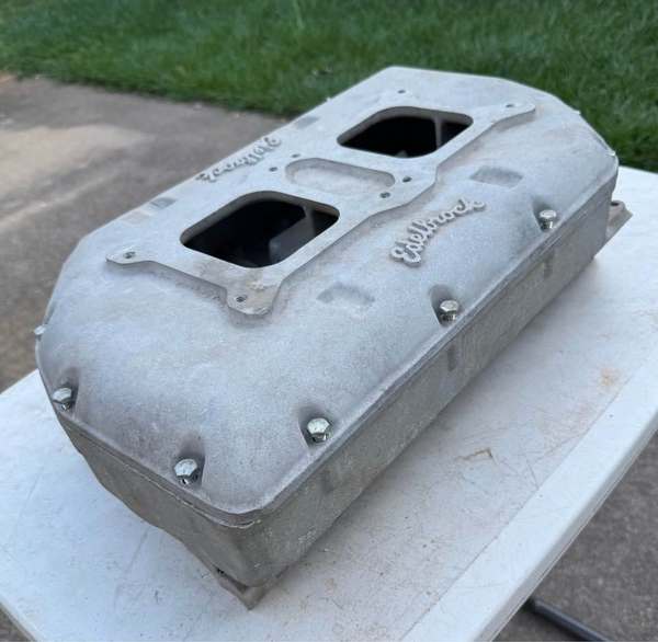 Edelbrock 426 HEMI Ratroaster Inrake  for Sale $550 