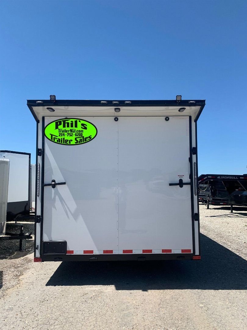 28' LOADED RACE TRAILER BATHROOM PACKAGE & ESCAPE DOOR! for Sale in ...