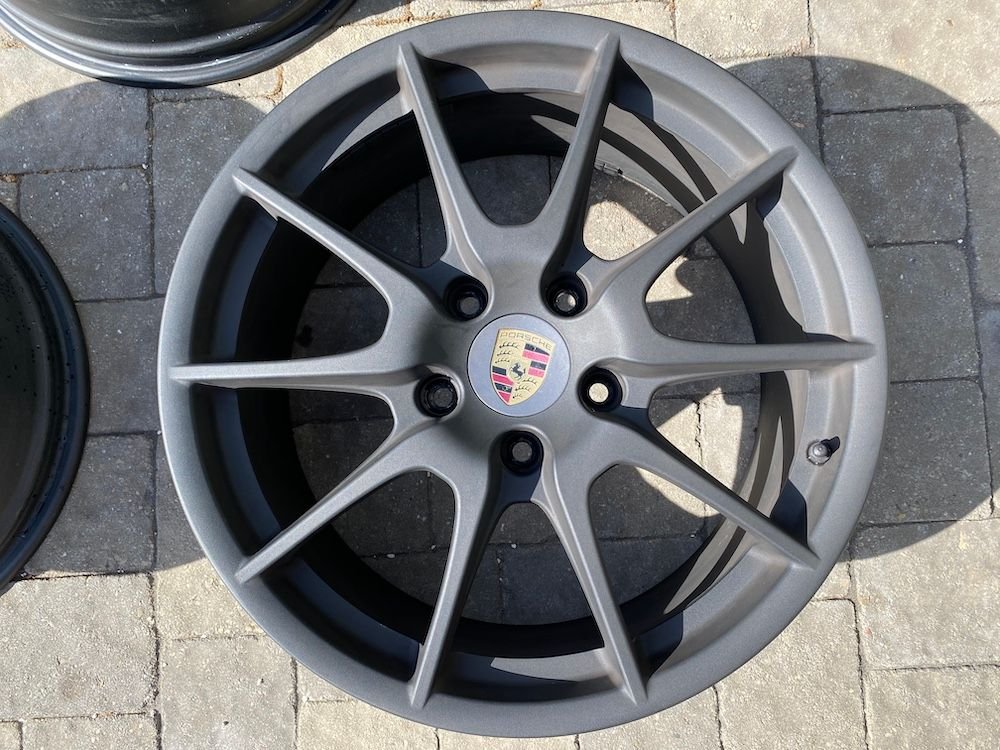 Wheels and Tires/Axles - Porsche 987.2 Boxster Spyder / Cayman R OEM Wheels 19" - Used - 2011 to 2012 Porsche All Models - San Anselmo, CA 94960, United States
