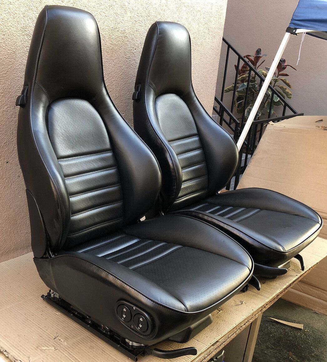 Interior/Upholstery - Porsche 964 965  Recaro Sport German Power Seats Remanufactured - New - 1985 to 1994 Porsche 911 - Bell, CA 90201, United States