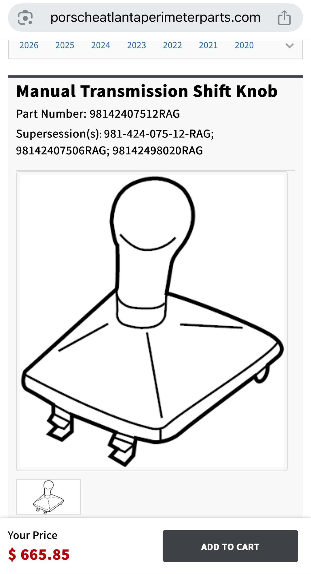 Interior/Upholstery - 981 / 991 OEM Alcantara Shift Knob & Boot - Used - 0  All Models - Boston, MA 02127, United States