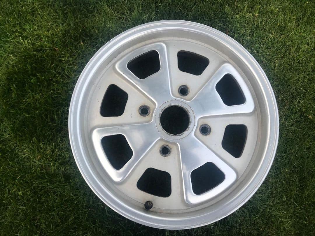 Wheels and Tires/Axles - ORIGINAL 914 Porsche Alloy Whls, 5 1/2 JX15, Grt. Condition, 914.361.011.01, Set of 4 - Used - 1971 to 1975 Porsche 914 - Rancho Mirage, CA 92270, United States