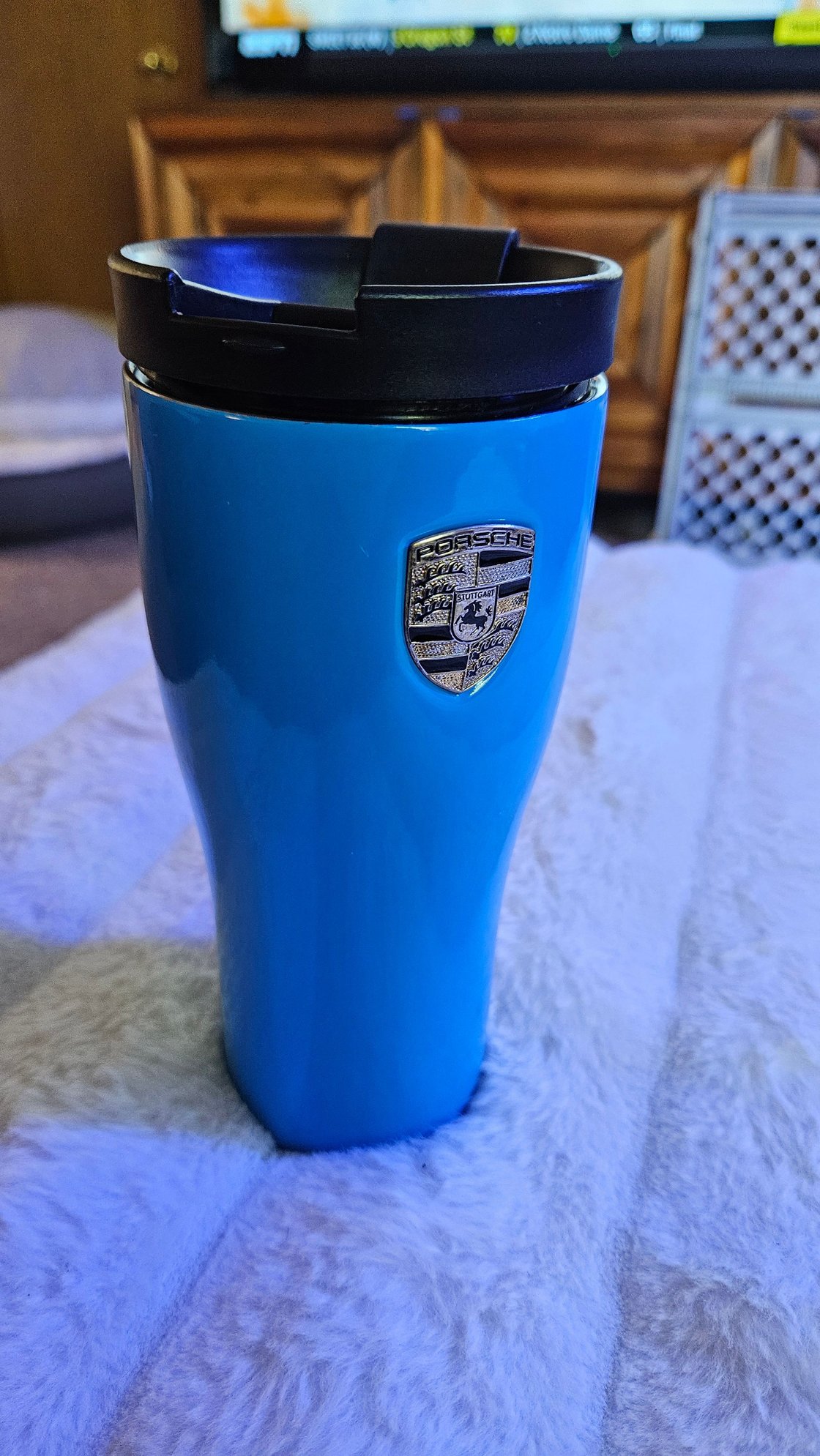 Accessories - Riviera blue porsche thermos - New - Portland, OR 97219, United States