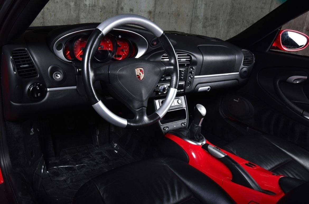 2003 Porsche 911 - 2003 Porsche 911 turbo - Used - VIN WP0AB29913S686876 - 36,500 Miles - 6 cyl - AWD - Manual - Coupe - Red - Fayetteville, AR 72701, United States