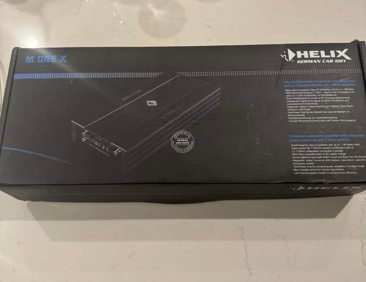 Audio Video/Electronics - Helix M One X Mono Amp - Used - 0  All Models - Anaheim, CA 92804, United States