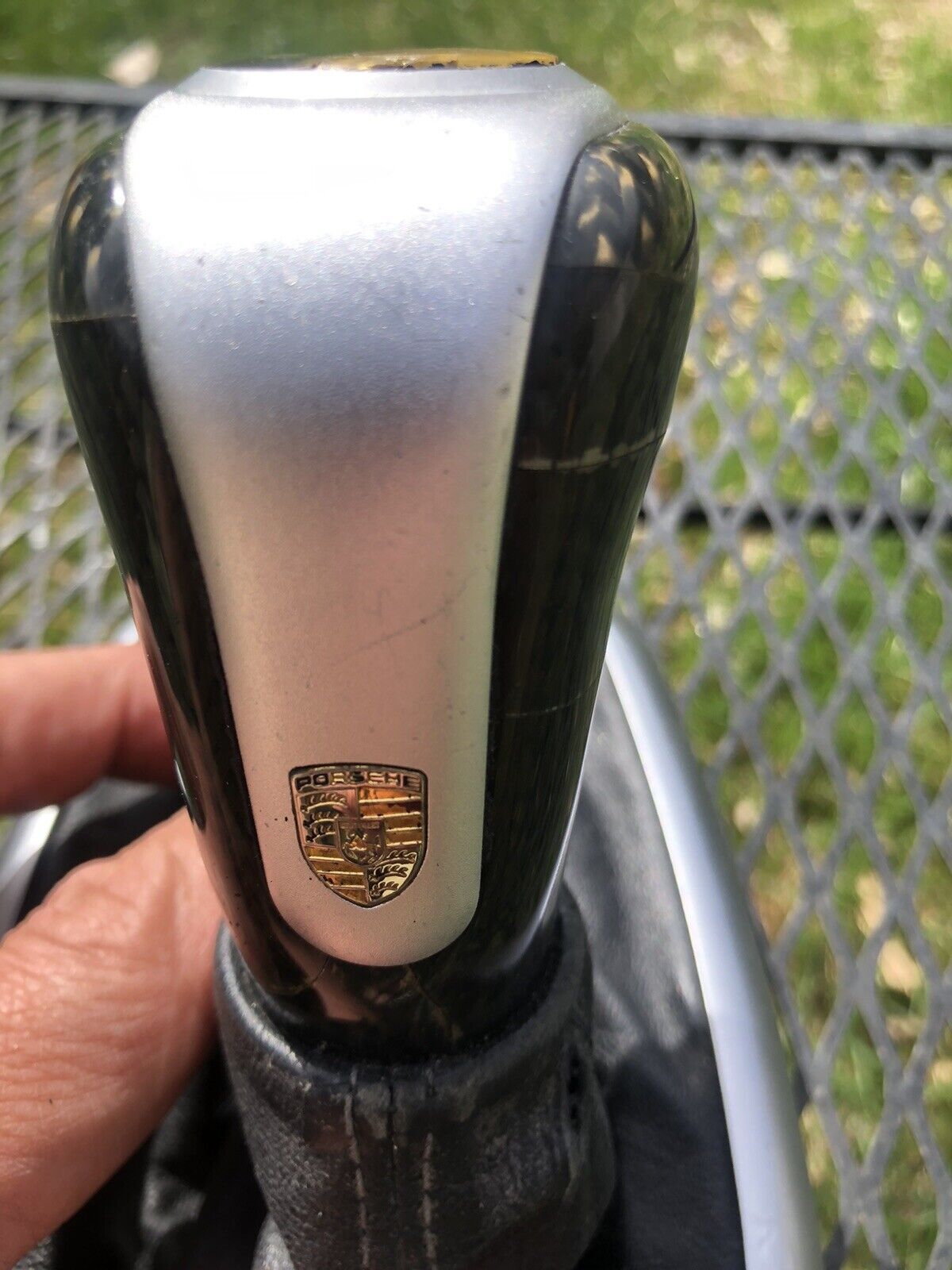 Interior/Upholstery - 996 986 Carbon Fiber Shift Knob - Cracked, rough shape - Used - 1999 to 2004 Porsche 911 - 1998 to 2004 Porsche Boxster - Centennial, CO 80122, United States
