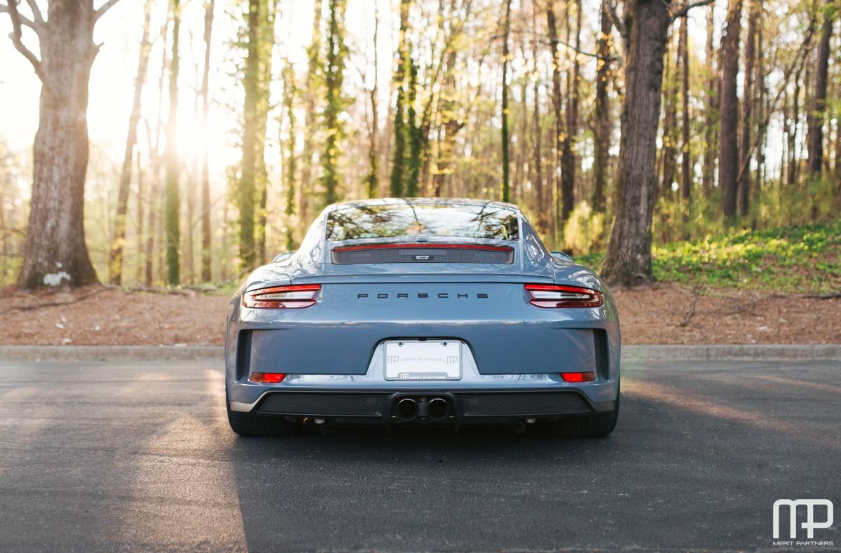 2018 Porsche 911 - Graphite Blue 2018 GT3 Touring - Used - VIN WP0AC2A95JS175385 - 1,785 Miles - 6 cyl - 2WD - Manual - Coupe - Blue - Atlanta, GA 30360, United States