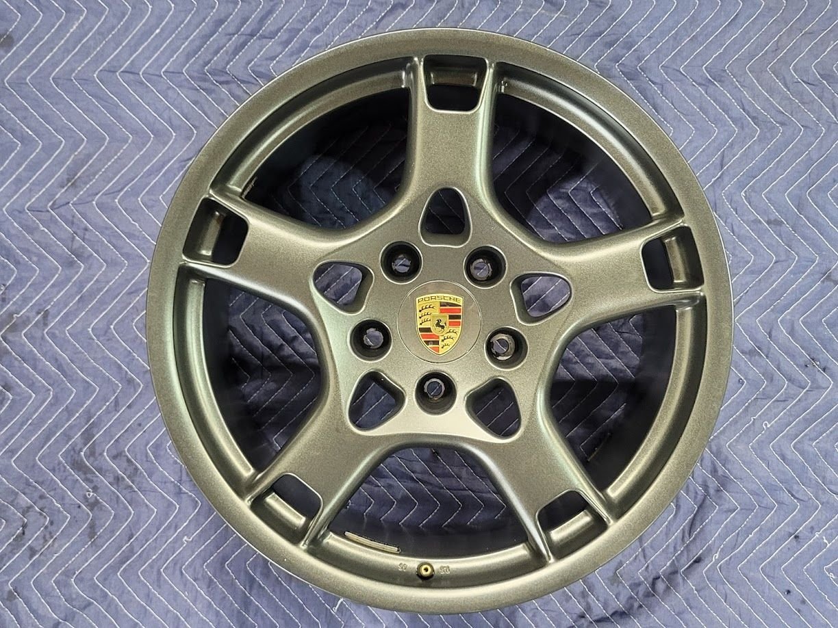 OEM Porsche 987 Cayman Boxster Lobster Claw Wheels Rims 19x8 19x9.5