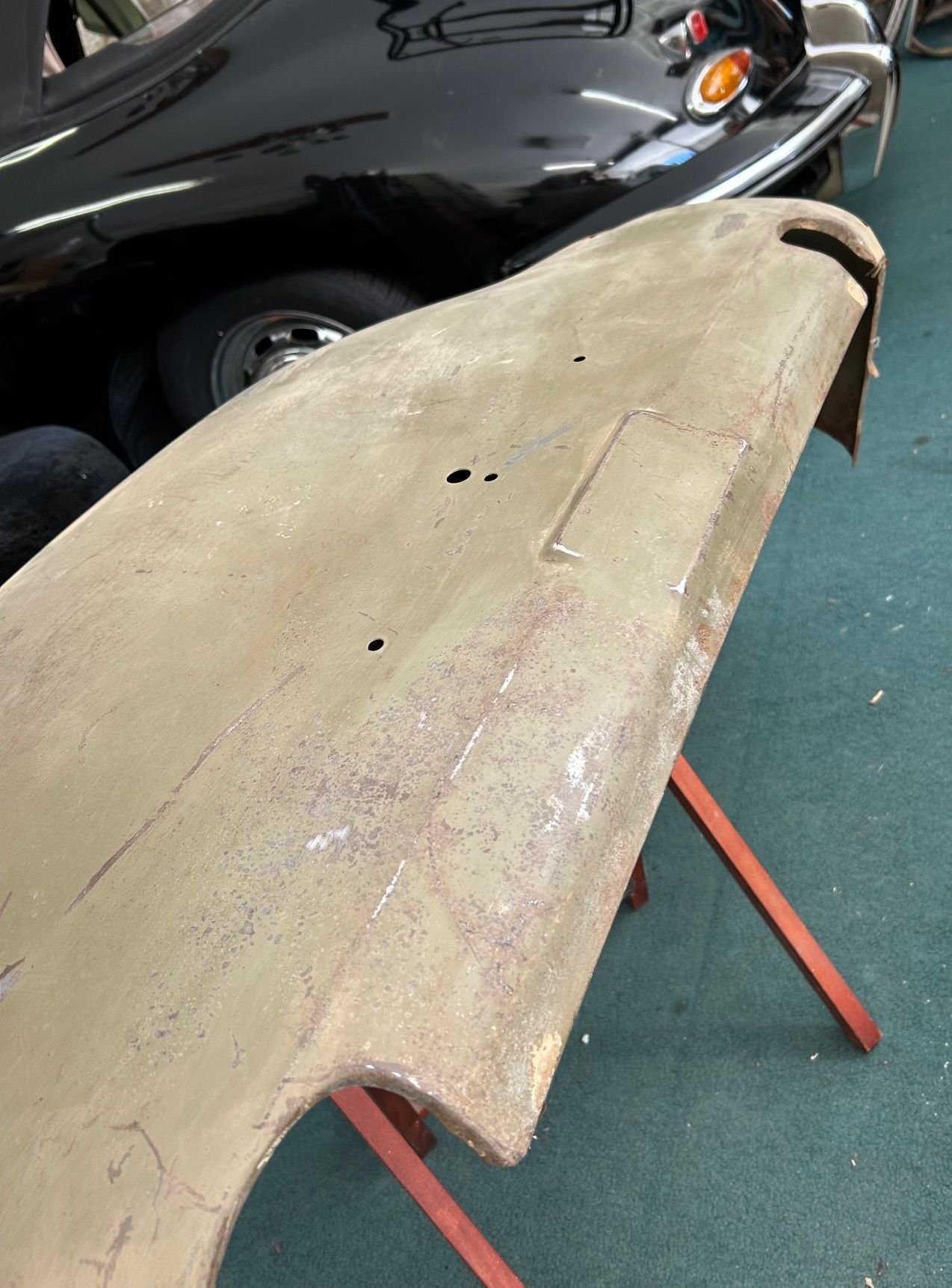 Exterior Body Parts - Porsche 356 Rear Panel for T2 Coupe (NOS) - Used - All Years  All Models - Riverside, CA 92506, United States